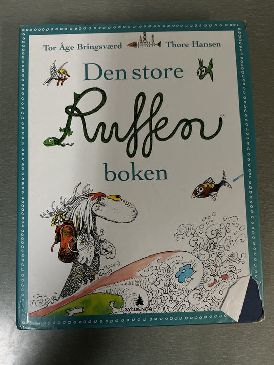 Tor Åge Bringsværd og Thore Hansen. Den store Ruffen boken. Bok.