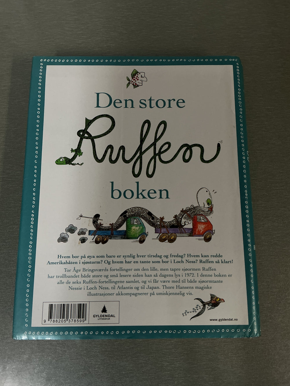 Tor Åge Bringsværd og Thore Hansen. Den store Ruffen boken. Bok.
