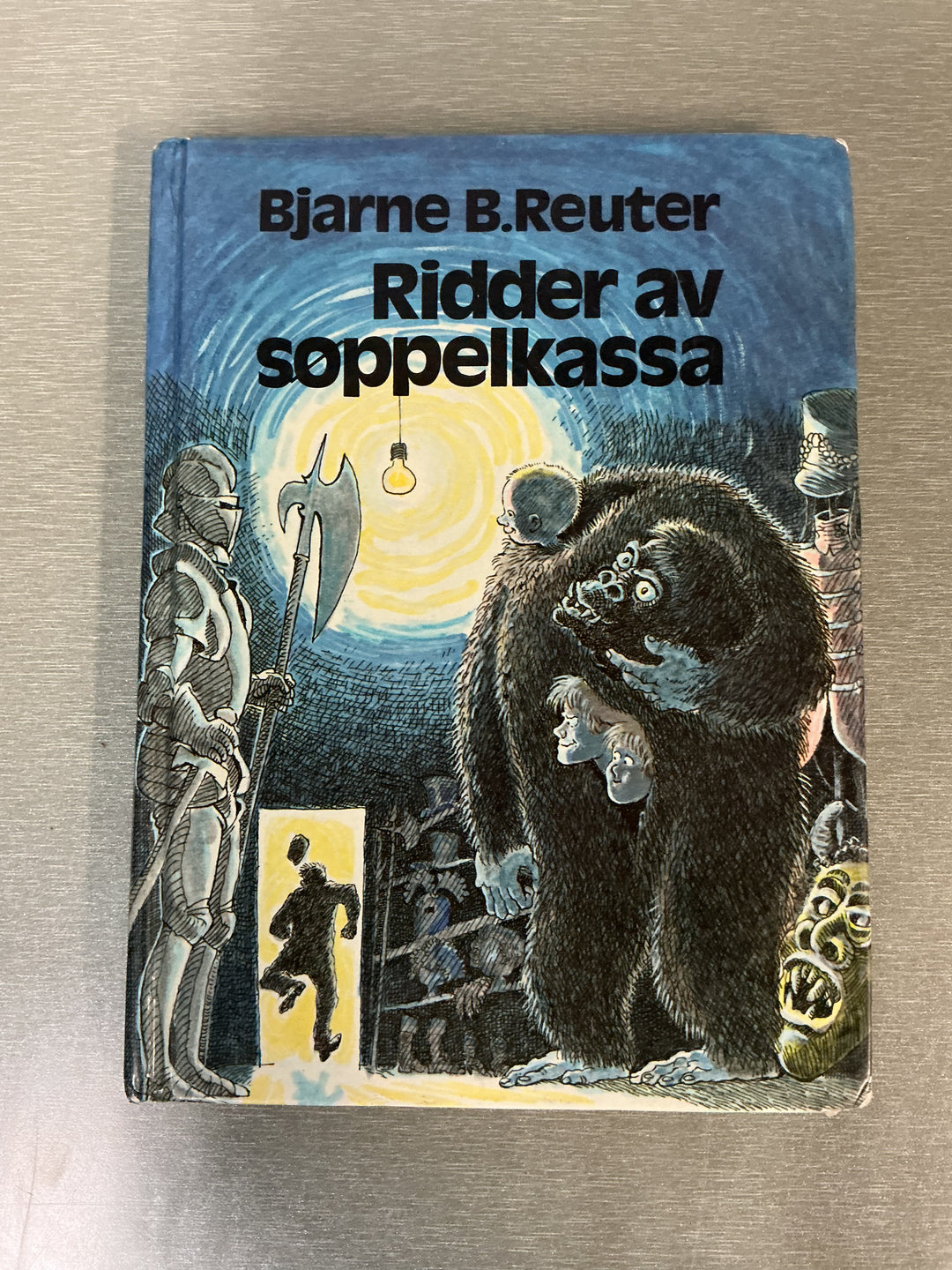 Bjarne Reuter. Ridder av søppelkassa. Bok.
