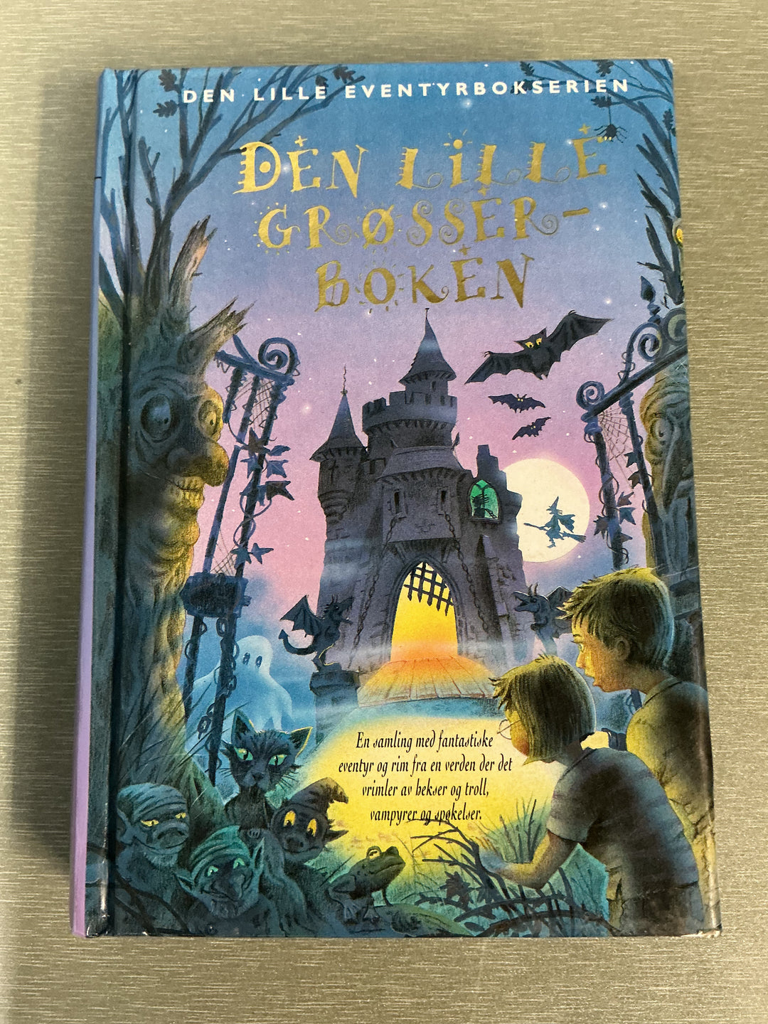 Den lille eventyrbokserien. Den lille grøsser-boken. Bok.