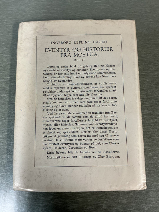 Ingeborg Refling Hagen. Eventyr og historier fra Mostua Del II. Bok.