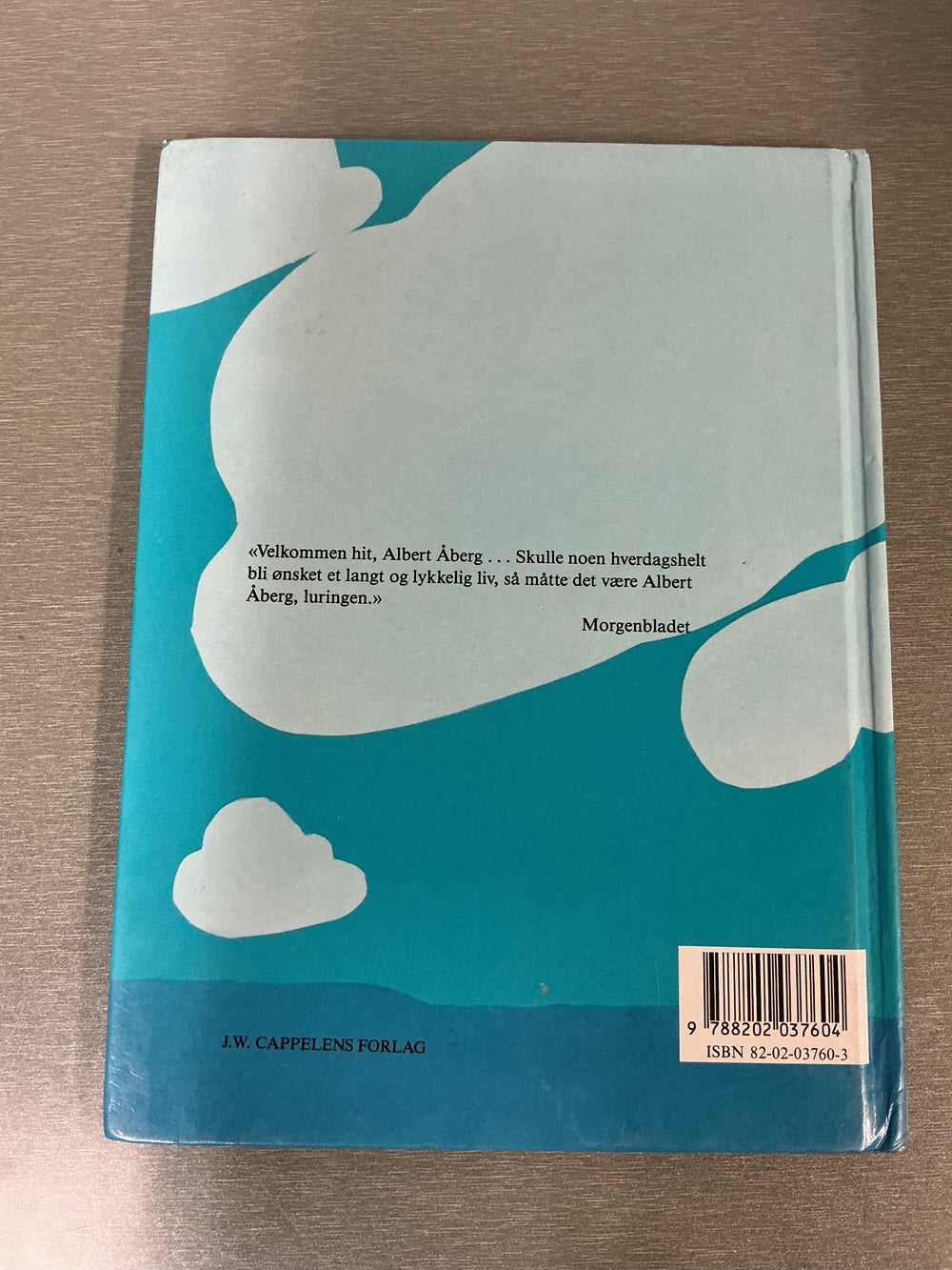 Gunilla Bergström. Den hemmelige Albert og Skybert. Bok.