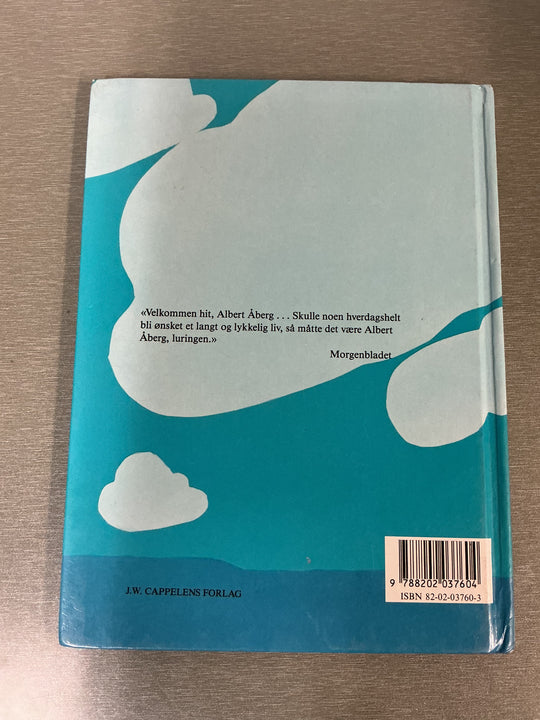 Gunilla Bergström. Den hemmelige Albert og Skybert. Bok.
