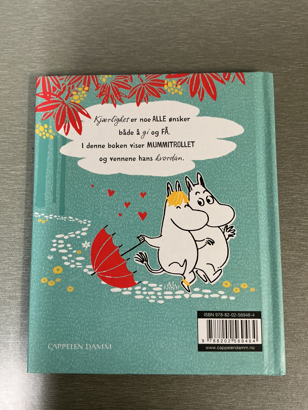 Tove Jansson. Mummitrollets bok om kjærlighet. Bok.