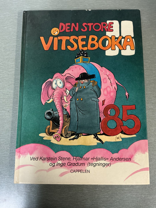 Karstein Stene & Hjalmar Andersen. Den store vitseboka II. Bok.