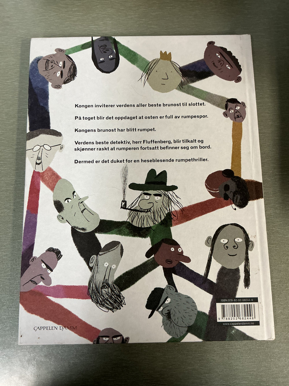 Erlend Loe. Hvem rumpet brunosten?. Bok.