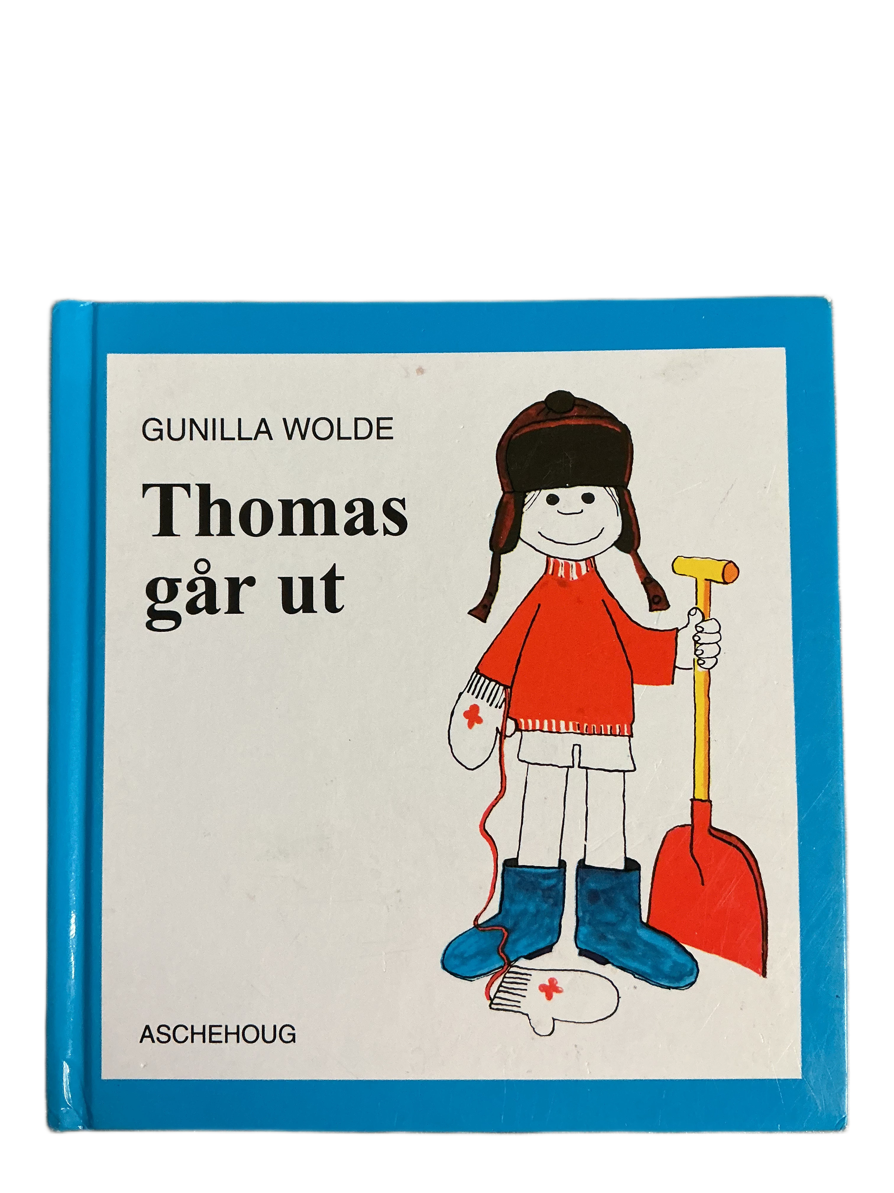 Gunilla Wolde. 1989. Thomas går ut. Bok.