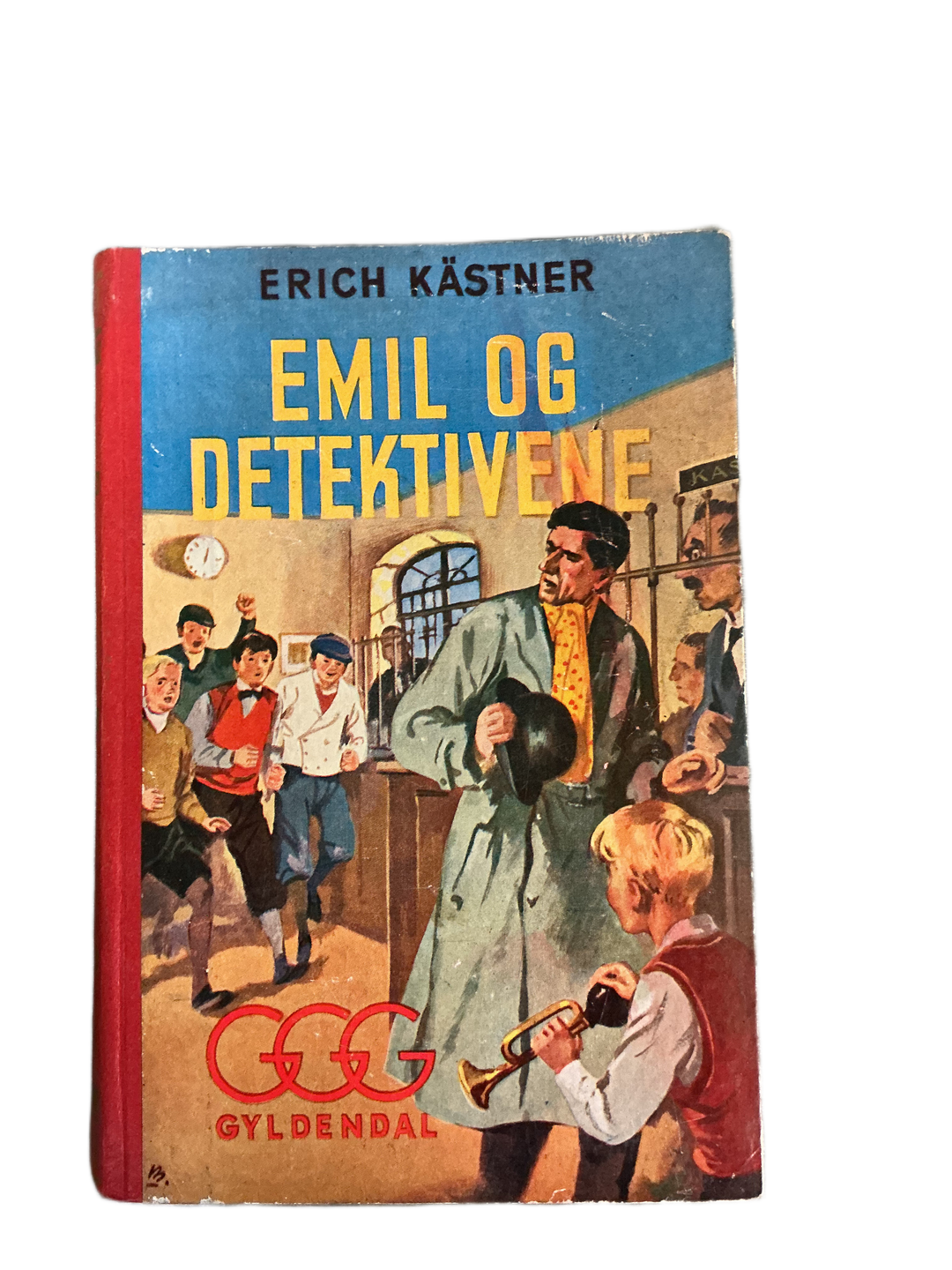 Erich Kästner. 1950. Emil og detektivene. Bok.