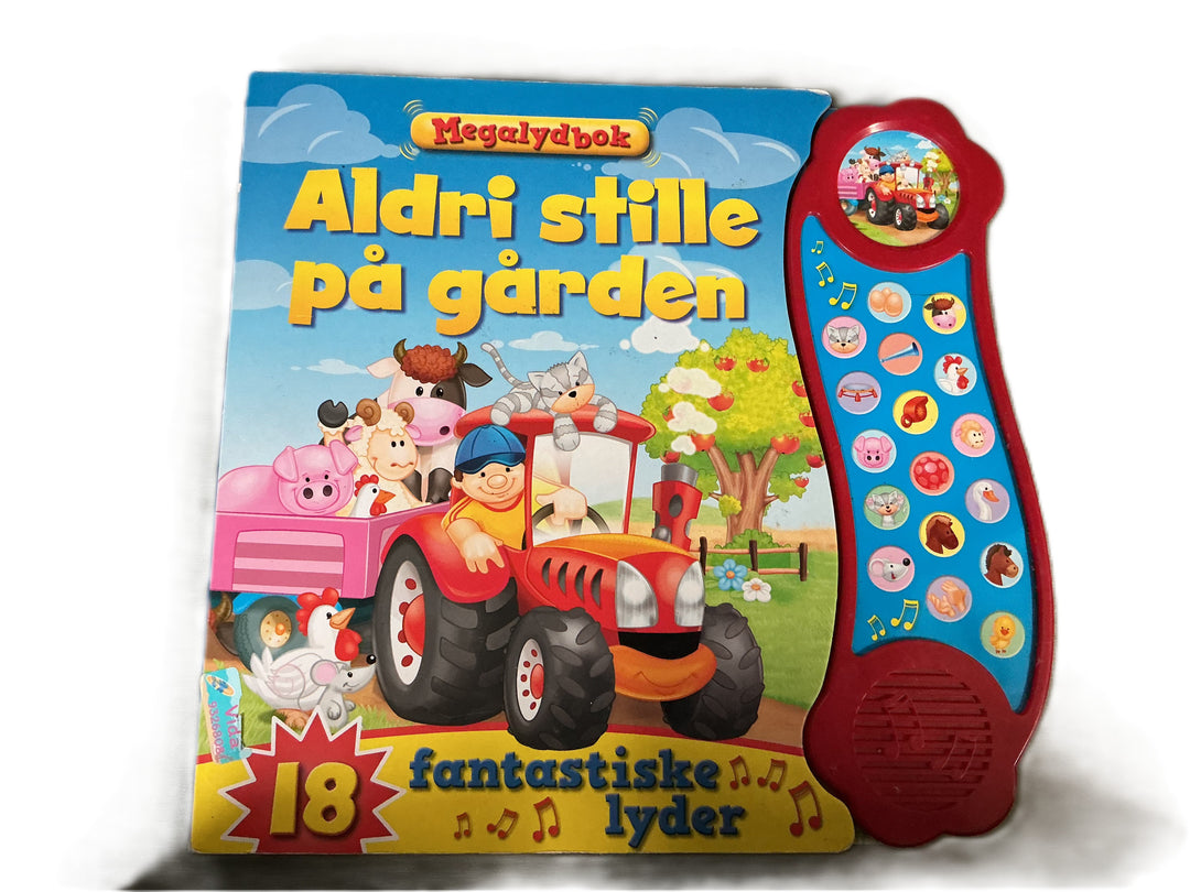 Ukjent. 2015. Aldri stille på gården. Bok.