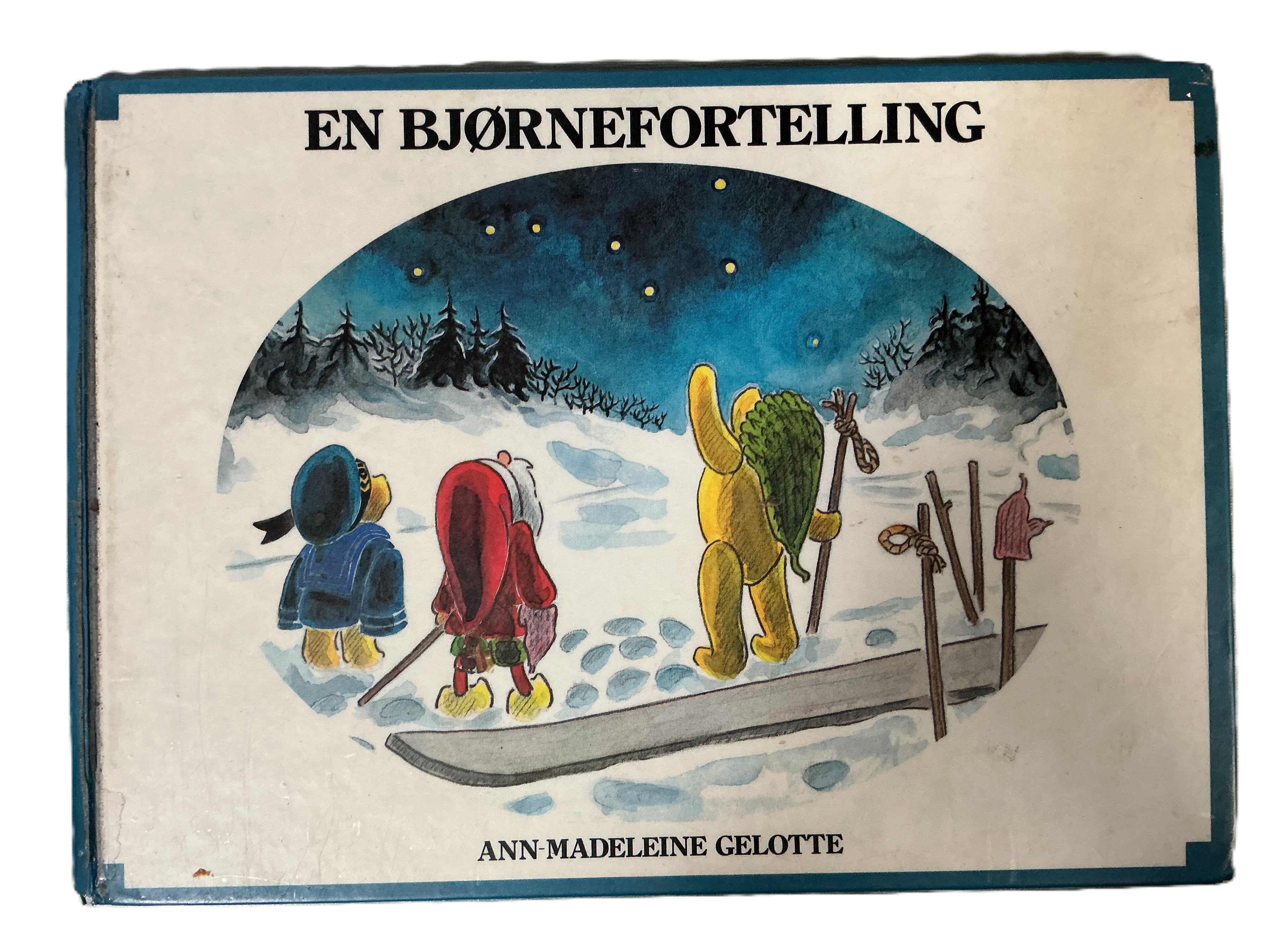 Ann-Madeleine Gelotte. 1978. En bjørnefortelling. Bok.