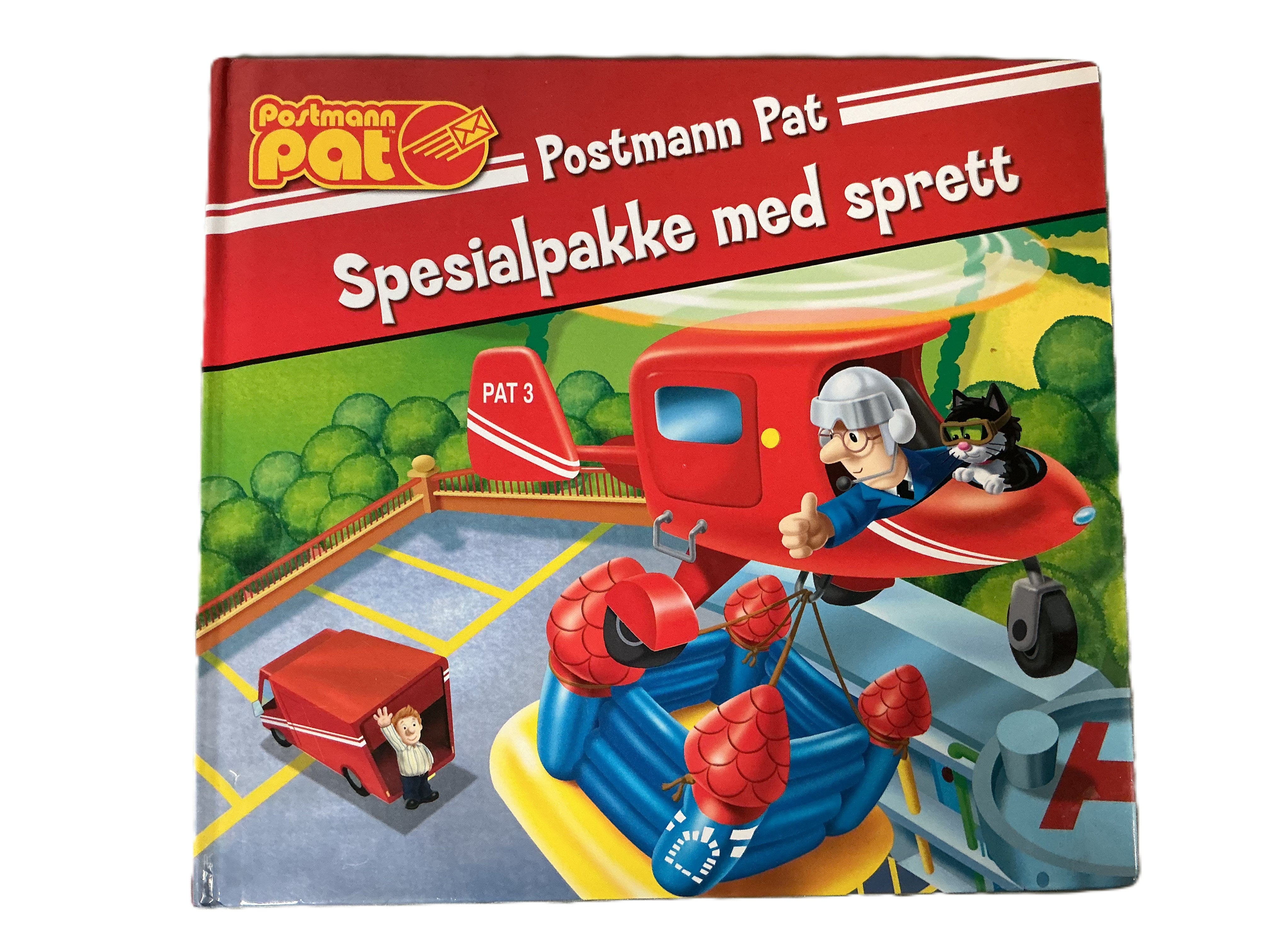 John Cunliffe. 2010. Postmann Pat: Spesialpakke med sprett. Bok.