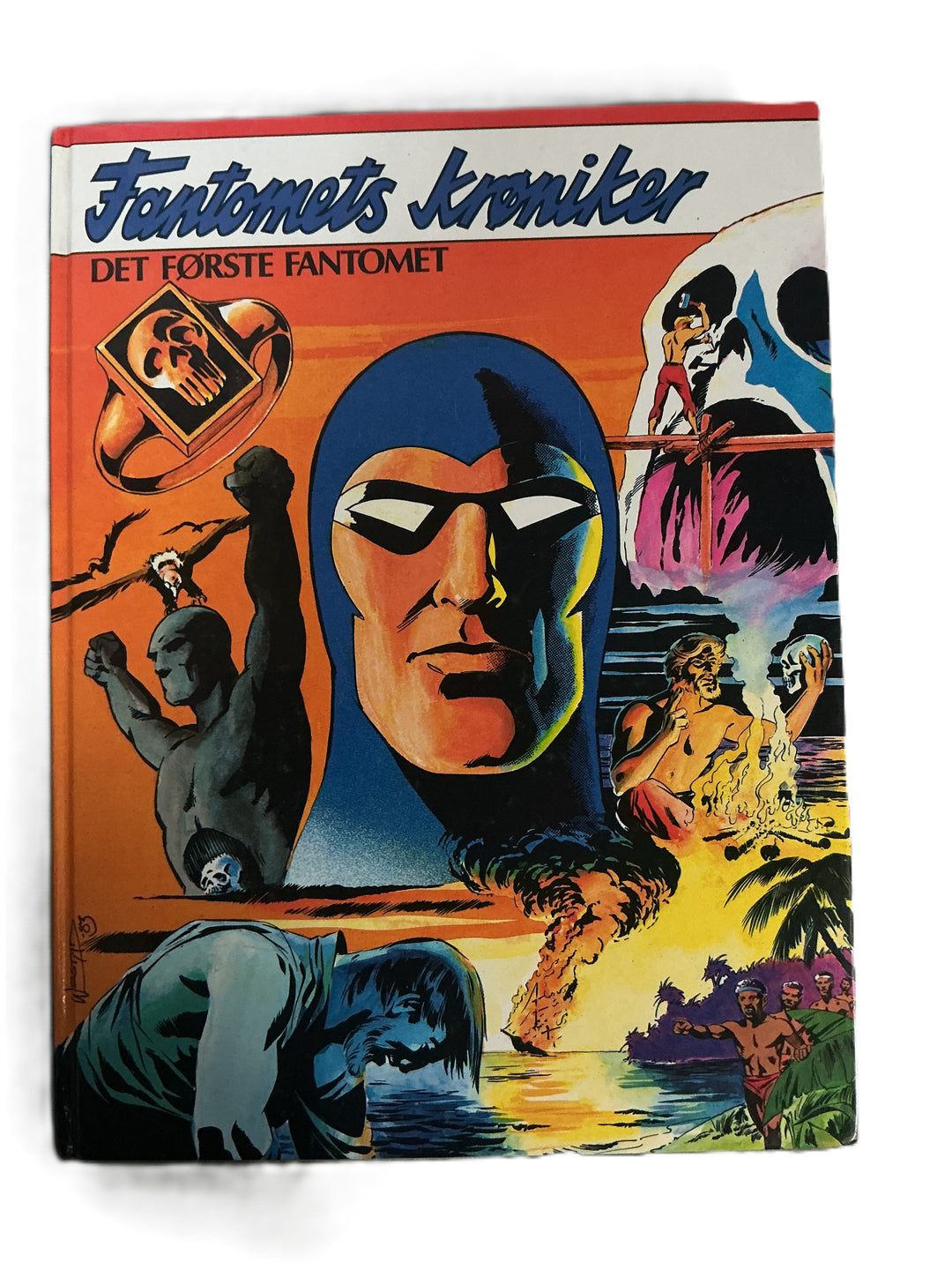 Lee Falk. 1980. Fantomets krøniker: Det første Fantomet. Bok.