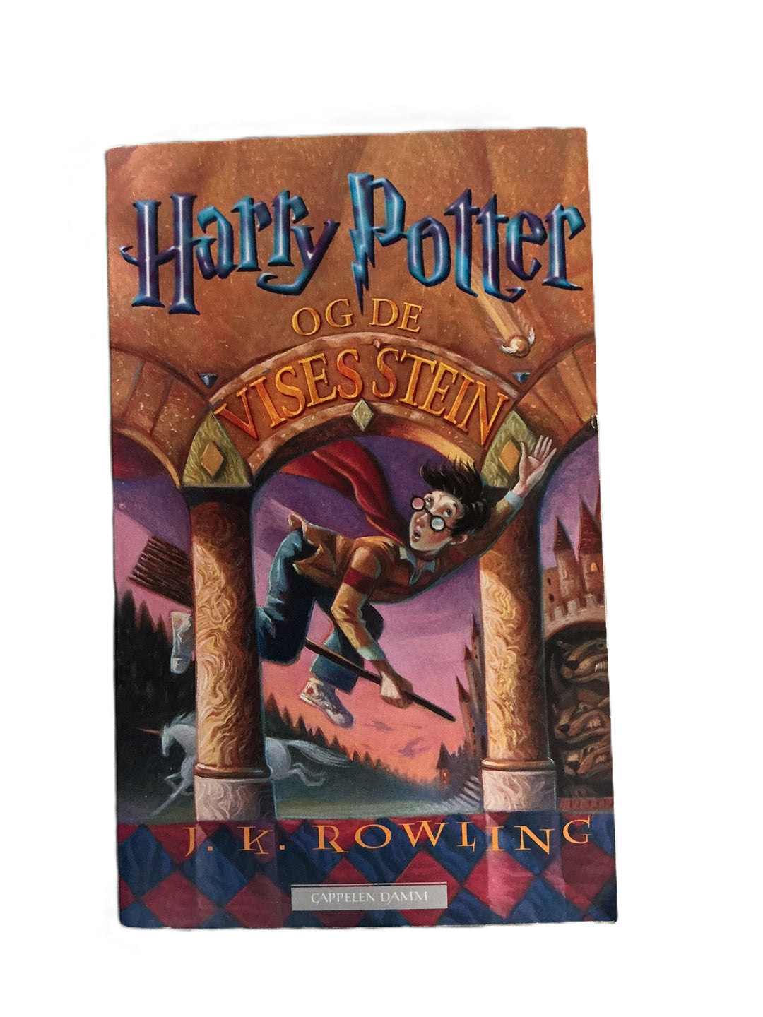J.K. Rowling, 1999, Harry Potter og de vises stein. Bok.