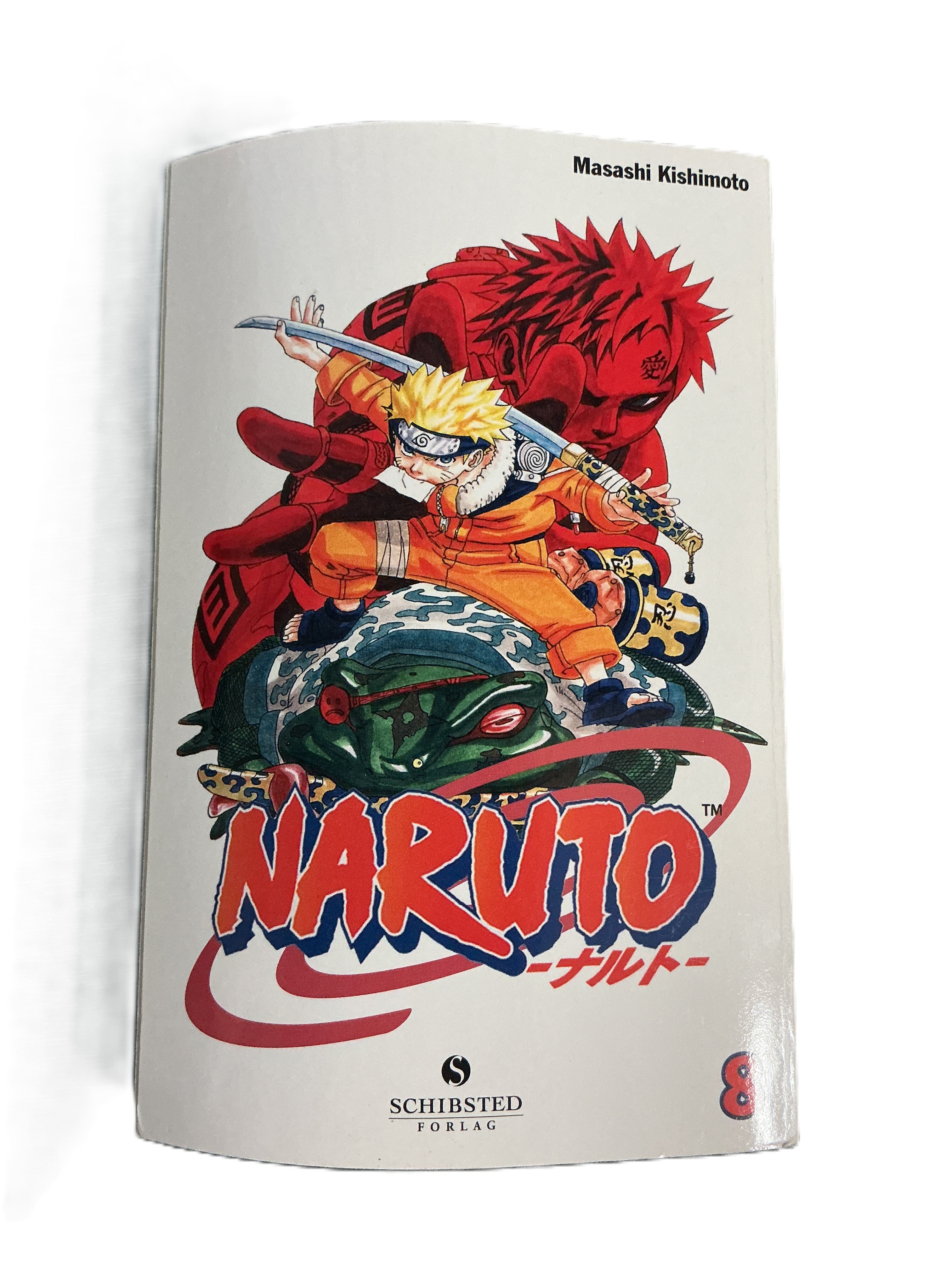 Masashi Kishimoto. 2006. Naruto Vol. 8. Bok.