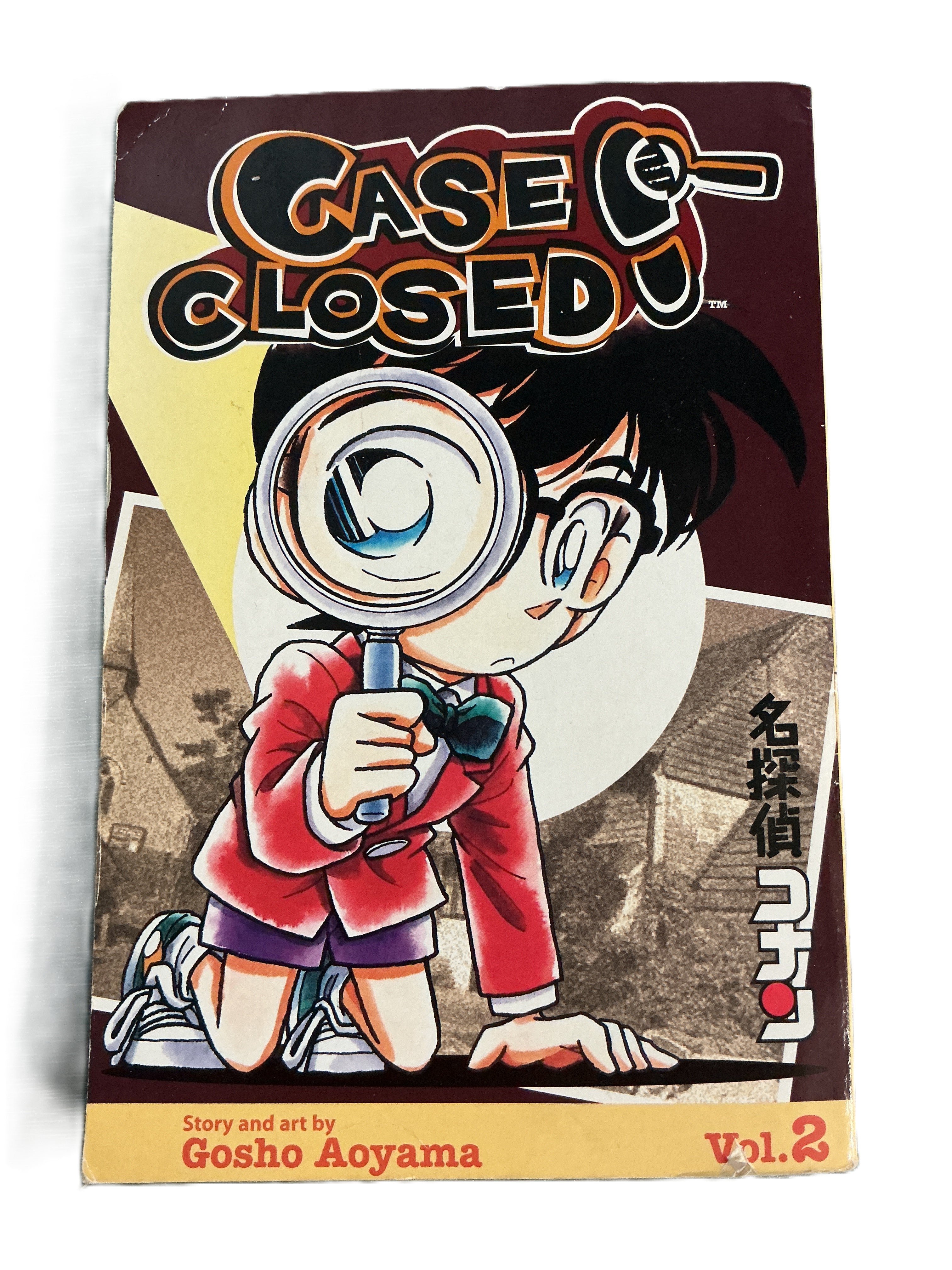 Gosho Aoyama. 2004. Case Closed Vol. 2. Bok.