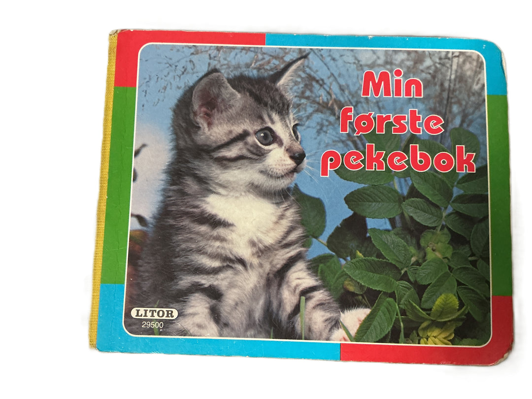 Min første pekebok. Bok.