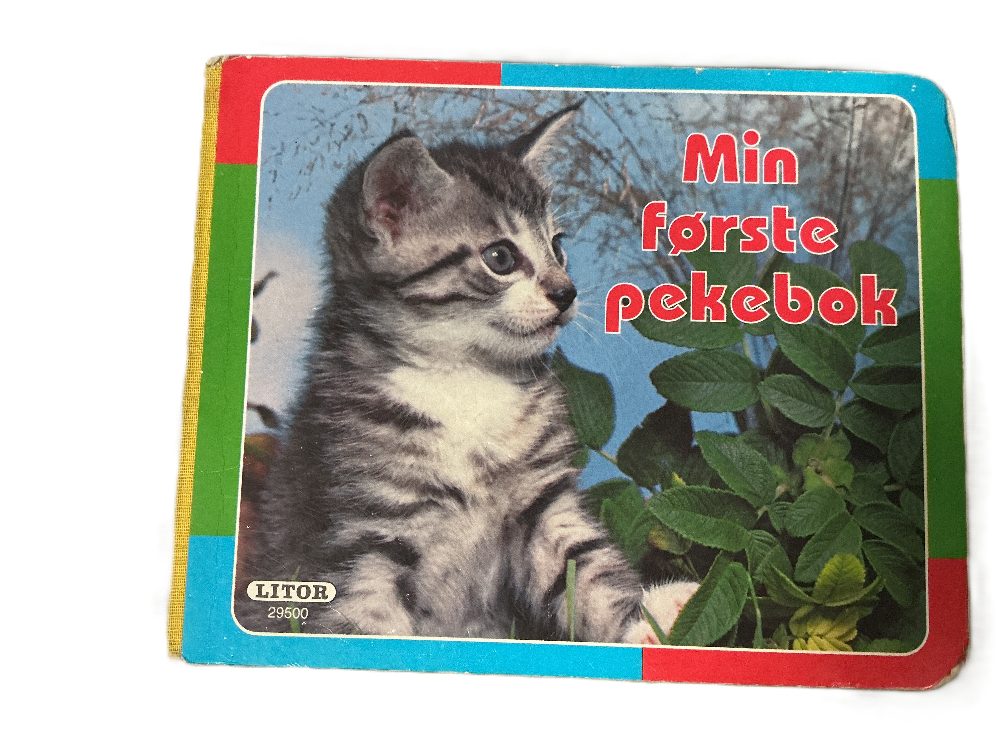 Min første pekebok. Bok.