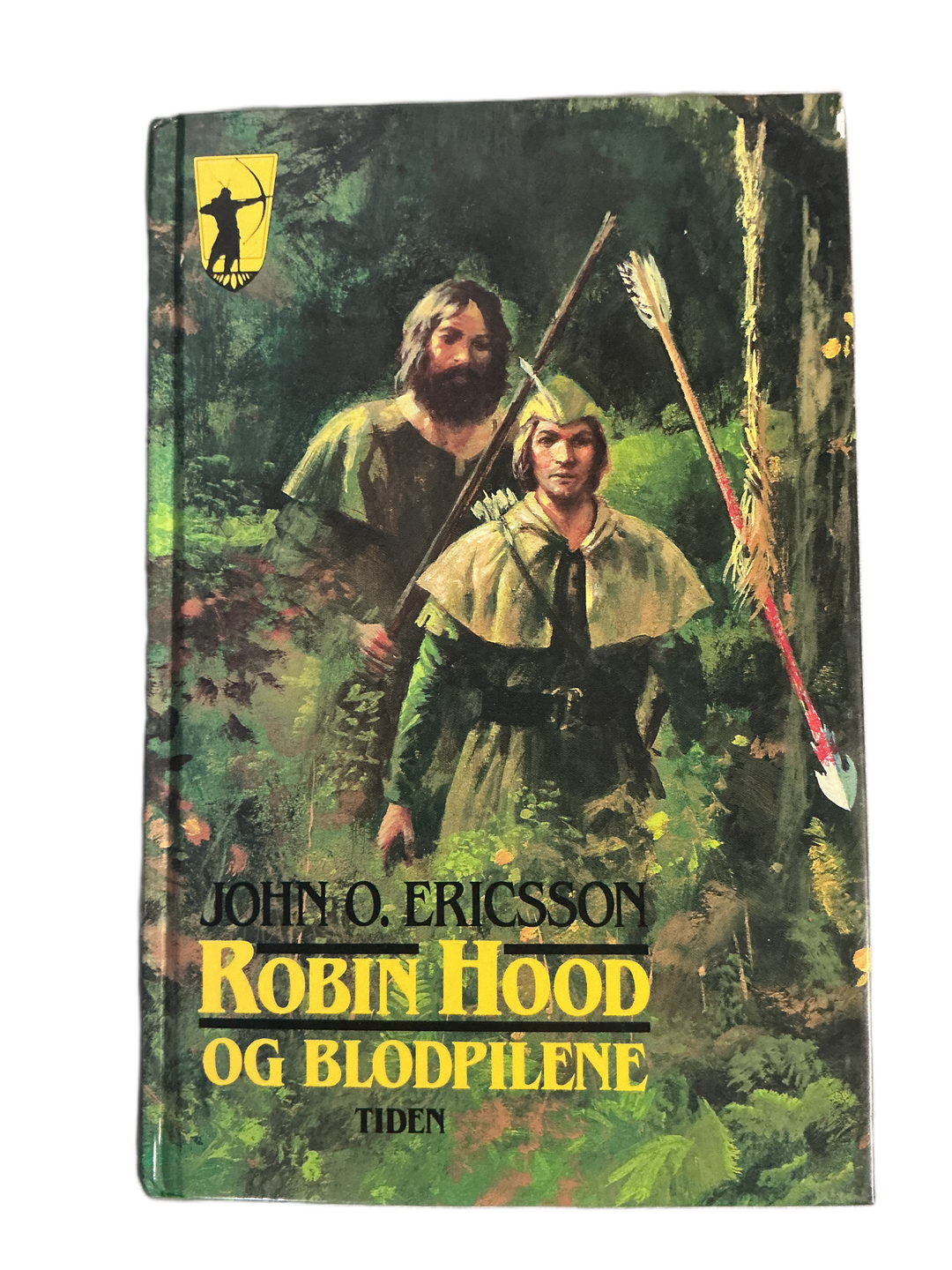 John O. Ericsson. 1972. Robin Hood og blodpilene. Bok.