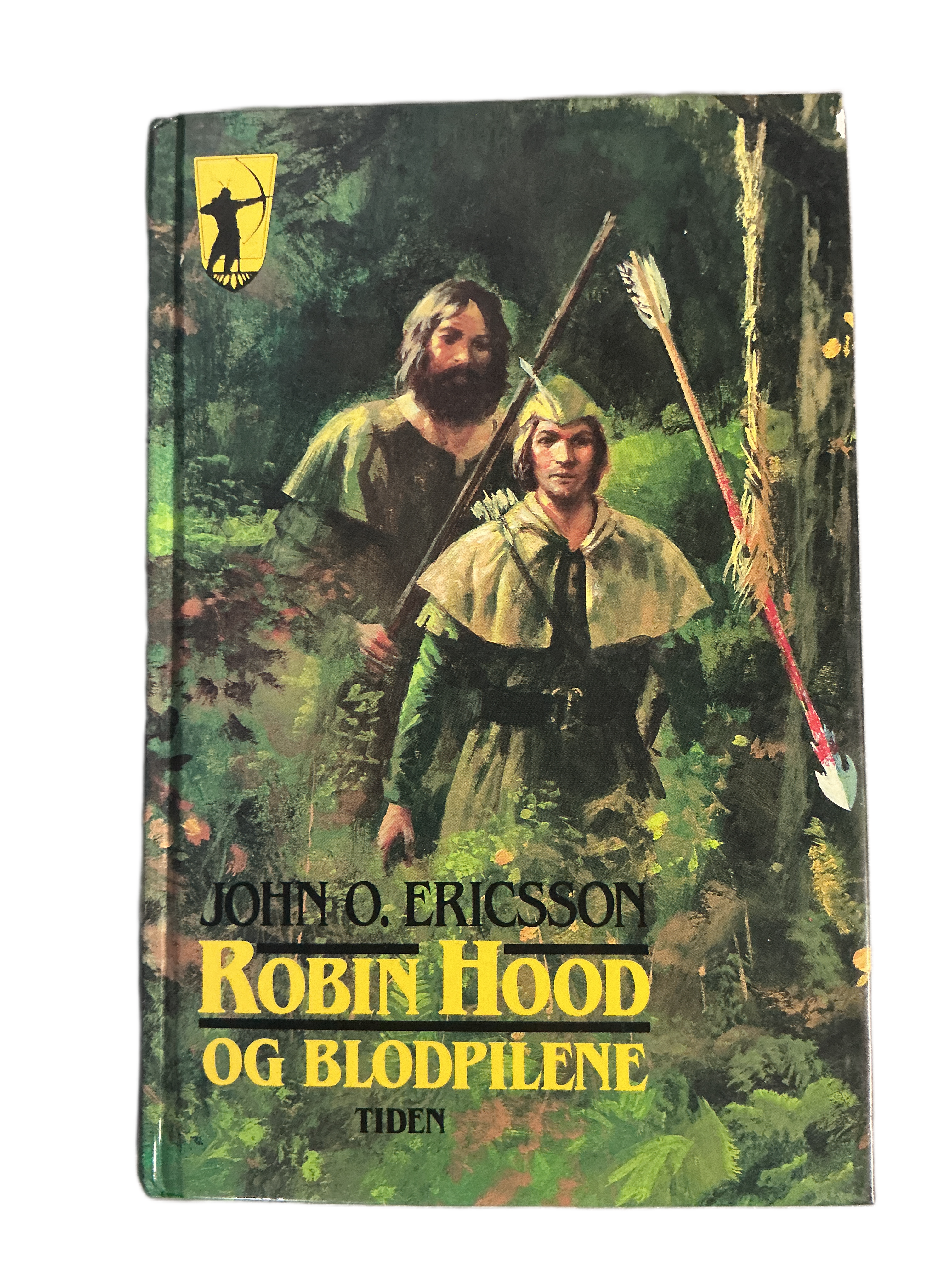 John O. Ericsson. 1972. Robin Hood og blodpilene. Bok.