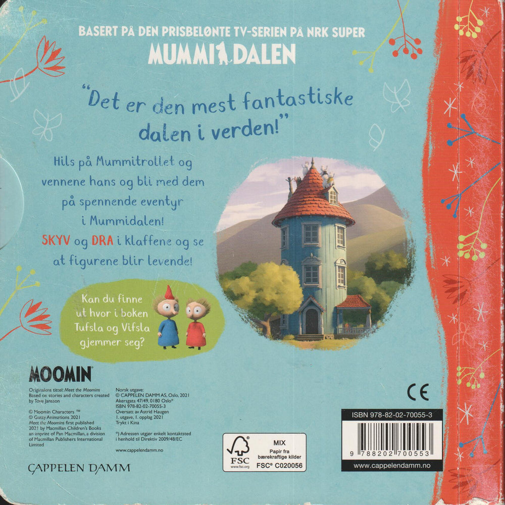 Tove Jansson. 2018. Gode venner i Mummidalen. Bok.