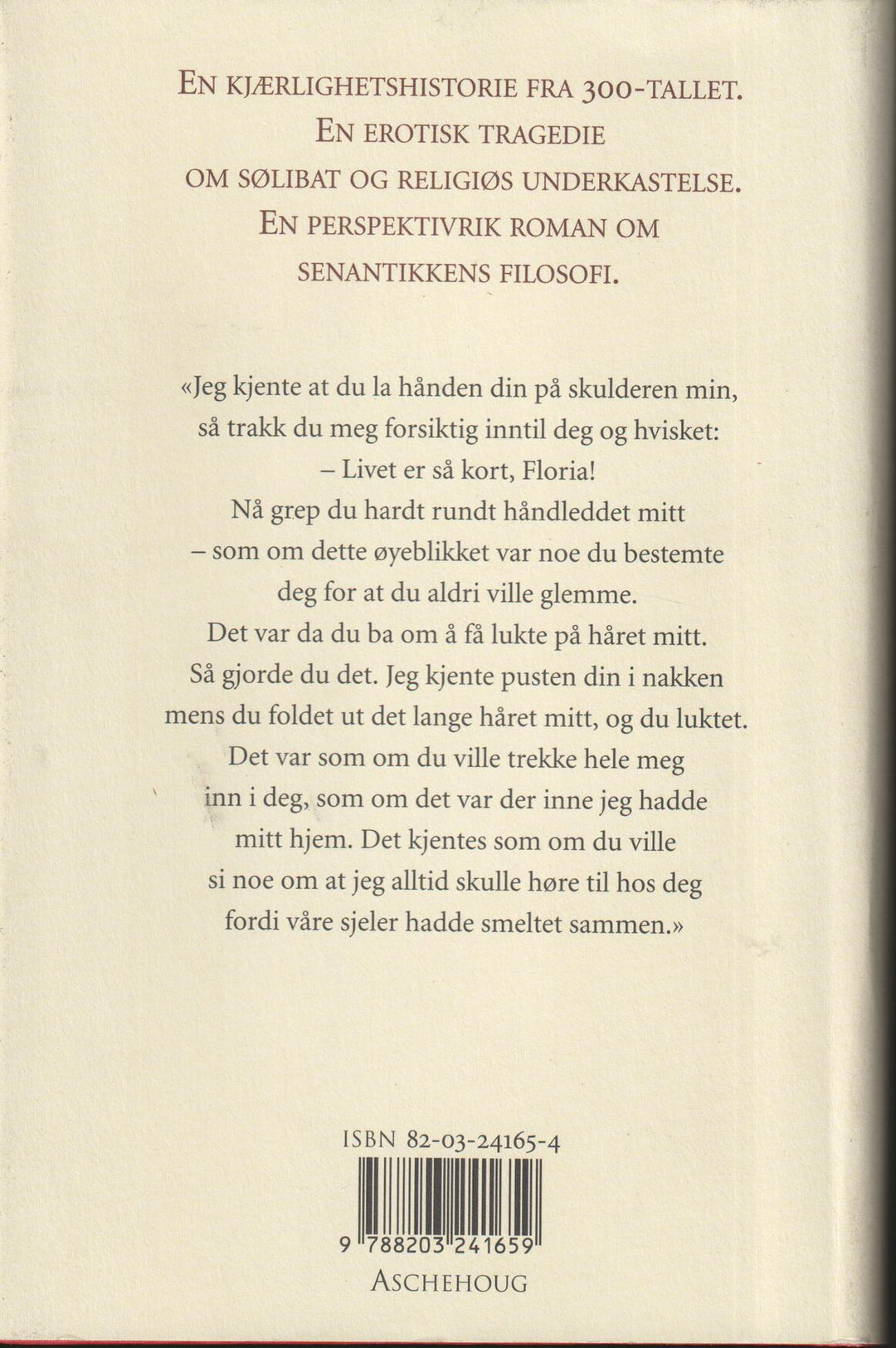 Jostein Gaarder. 1996. Vita Brevis. Bok.