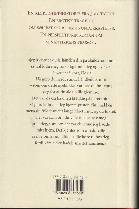 Jostein Gaarder. 1996. Vita Brevis. Bok.