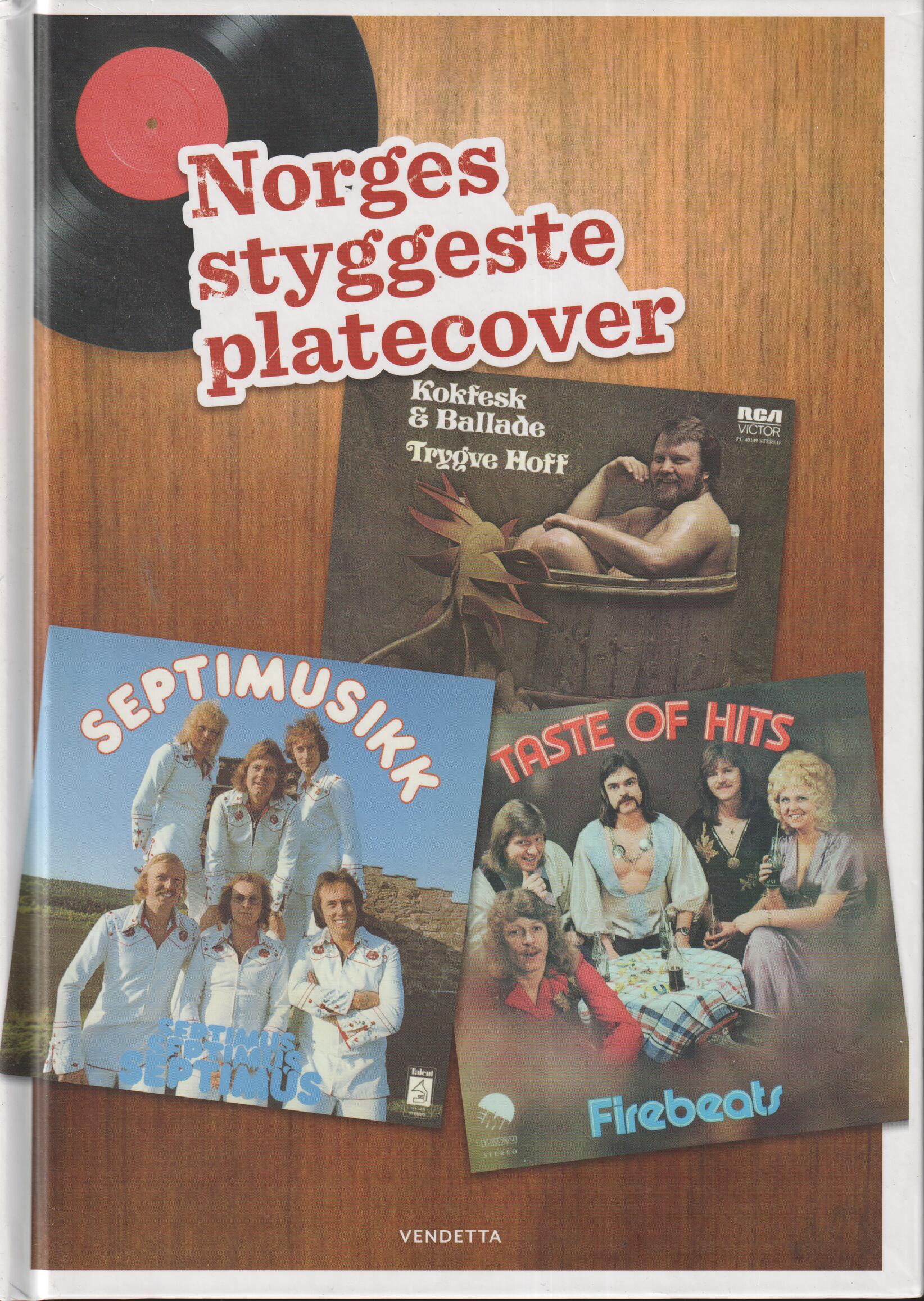 Norges styggeste platecover. Bok.