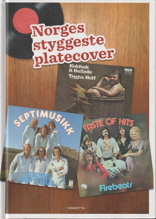 Norges styggeste platecover. Bok.