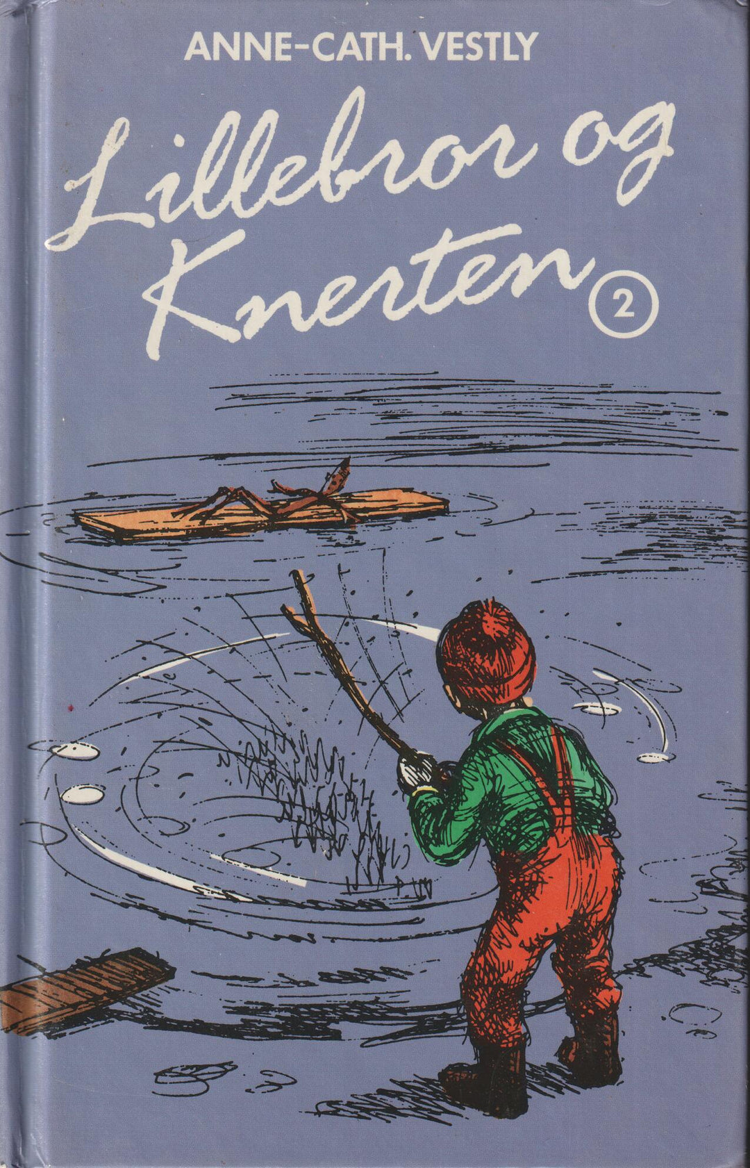 Anne-Cath. Vestly. 1963. Lillebror og Knerten (Bok 2). Bok.