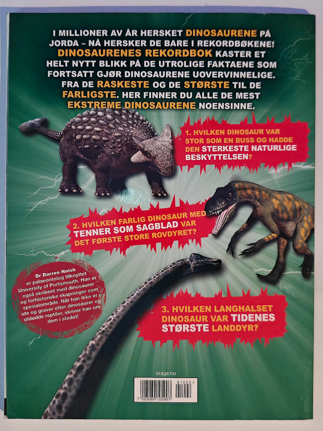 Diverse. 2021. Verdens kuleste dinosaurer. Bok.