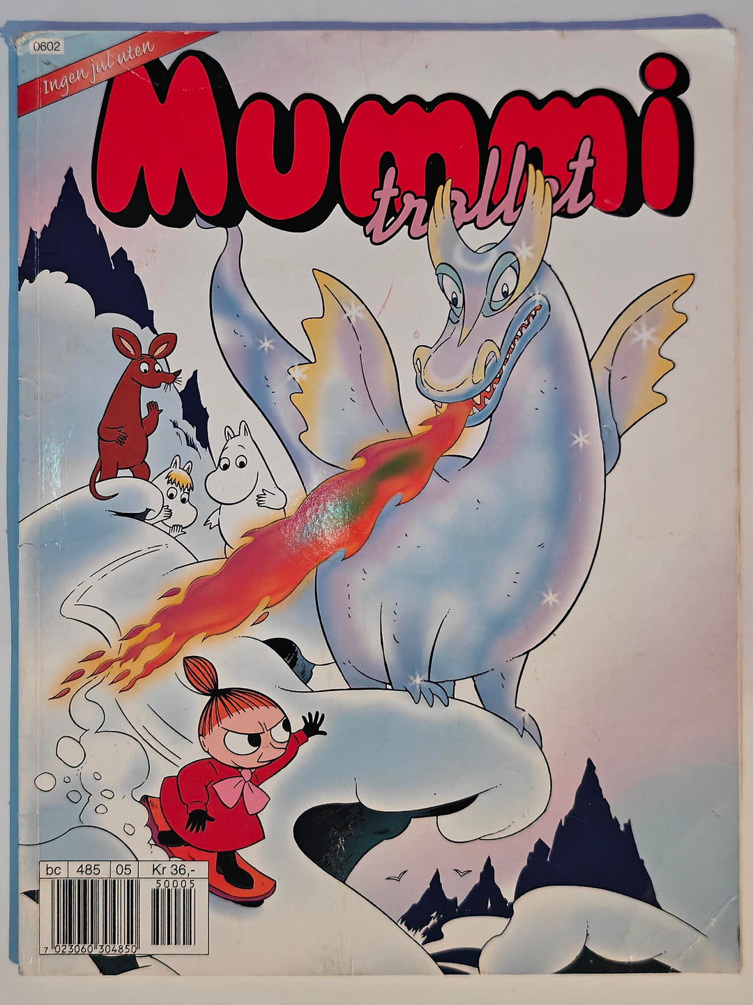 Tove Jansson. 1995. Mummitrollet: Ingen jul uten. Bok.