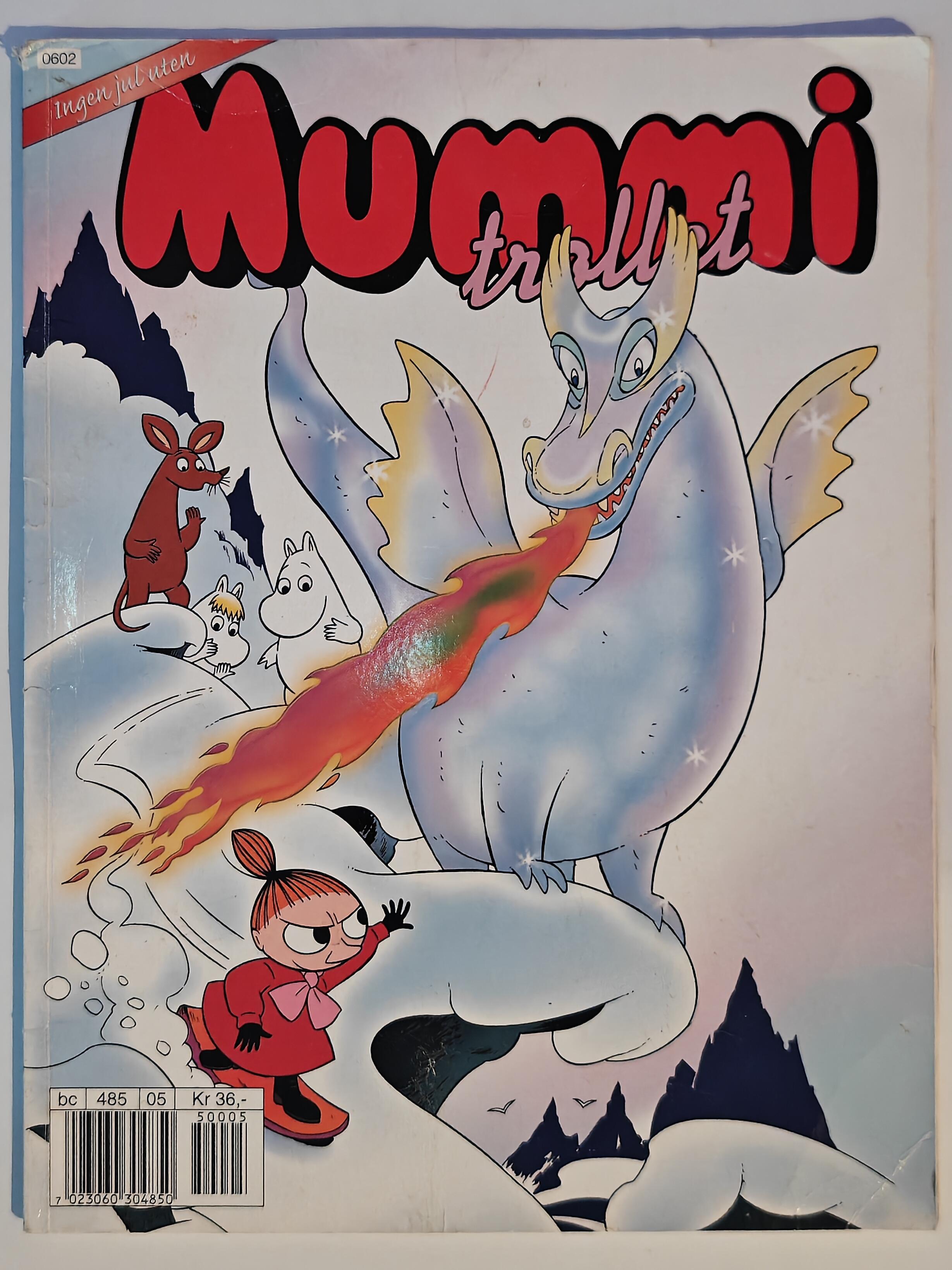 Tove Jansson. 1995. Mummitrollet: Ingen jul uten. Bok.