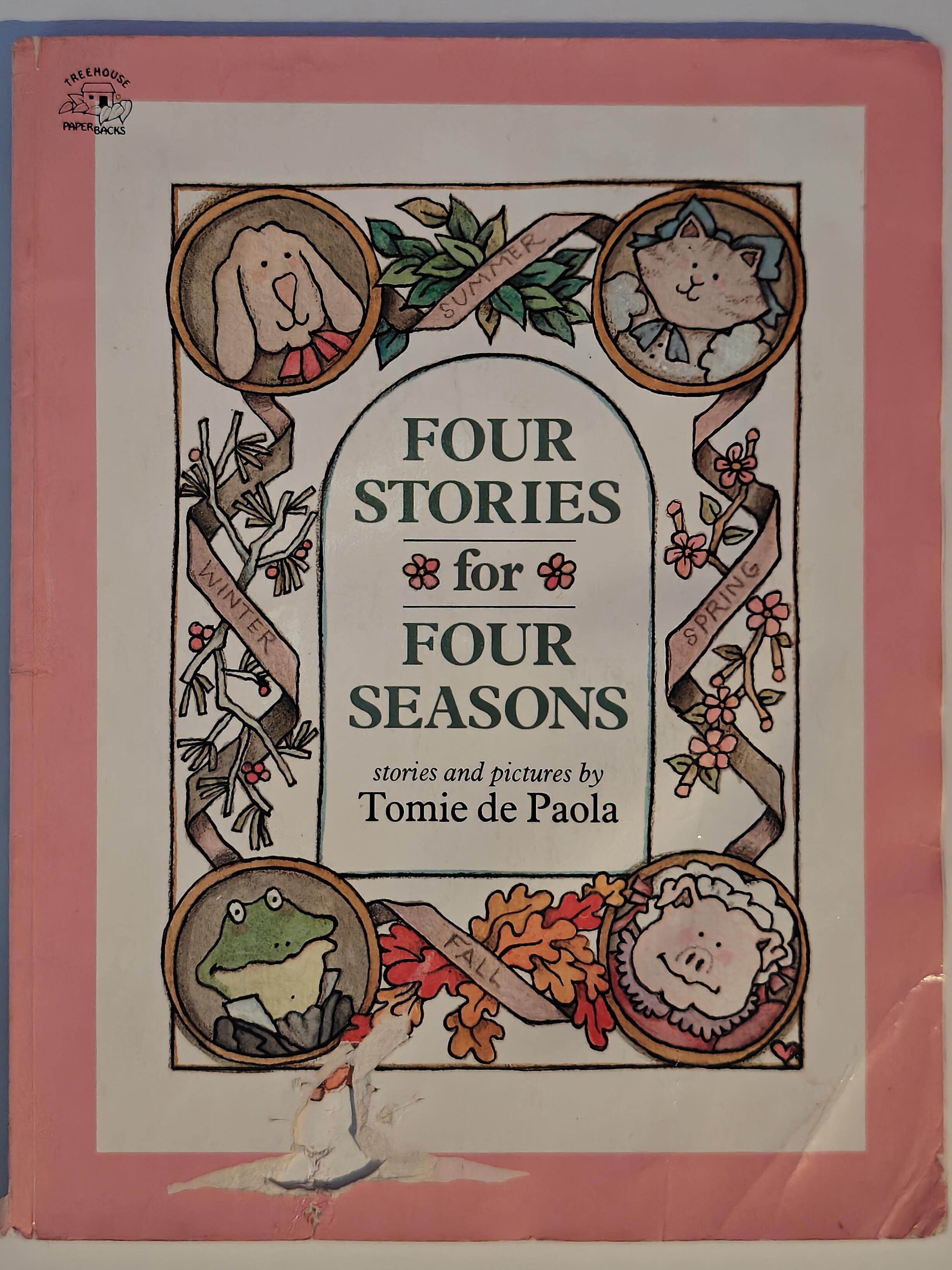 Tomie de Paola. 1977. Four Stories for Four Seasons. Bok.