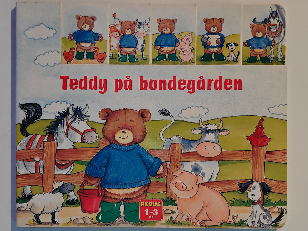 Diverse. 2015. Teddy på bondegården. Bok.