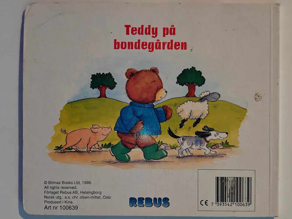 Diverse. 2015. Teddy på bondegården. Bok.