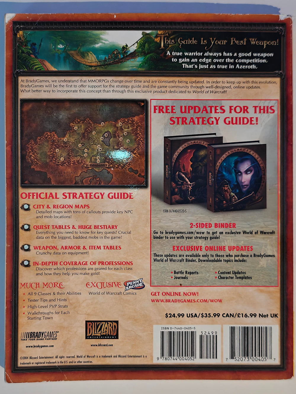 Michael Lummis. 2005. World of Warcraft Official Strategy Guide. Bok.