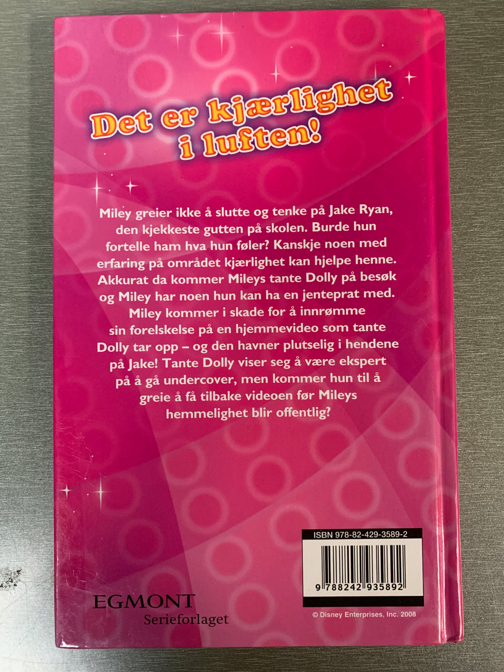 Disney. Hannah Montana: Håpløst forelsket. Bok.