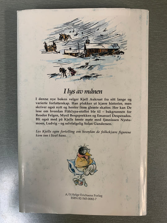 Kjell Aukrust. I lys av månen. Bok.