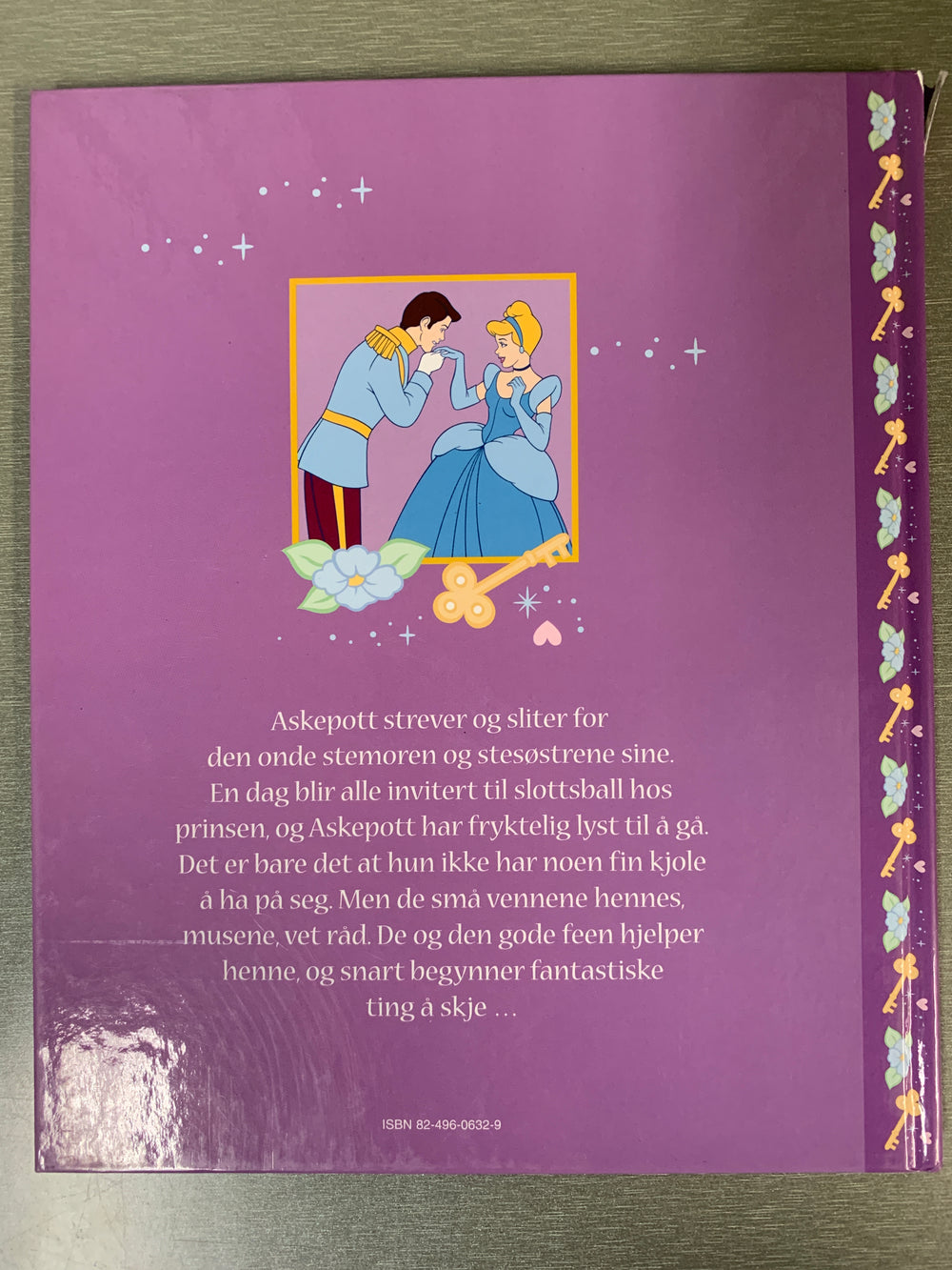 Disney. Prinsesser: Askepott. Bok.