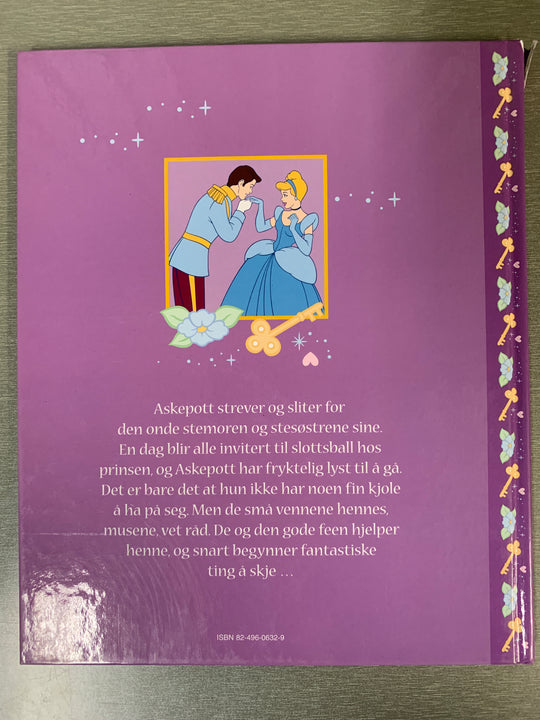 Disney. Prinsesser: Askepott. Bok.