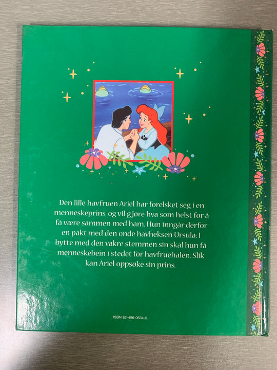 Disney. Prinsesser: Den lille havfruen. Bok.