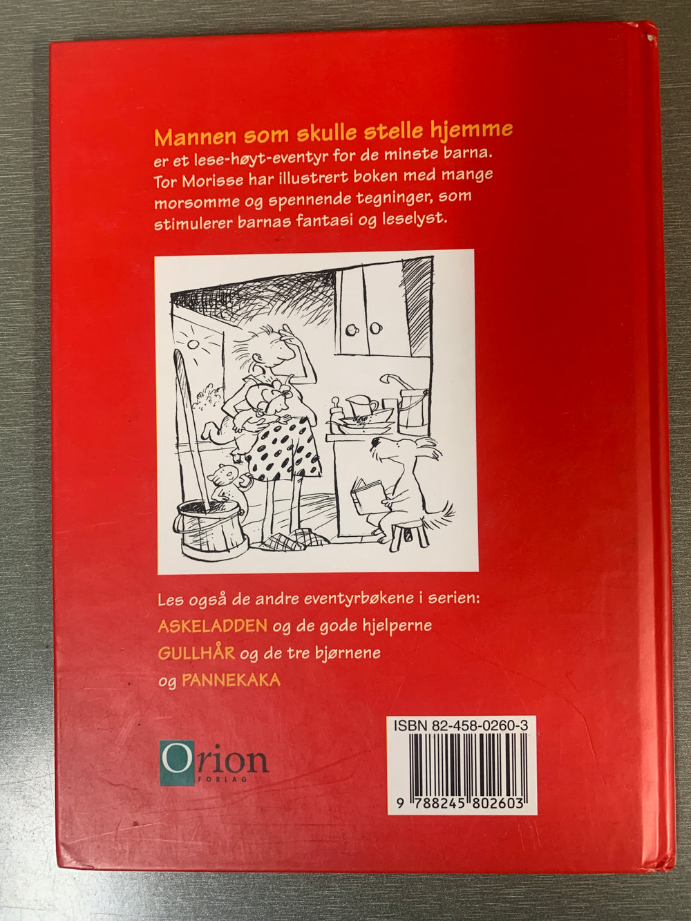 Alf Prøysen. Mannen som skulle stelle hjemme. Bok.