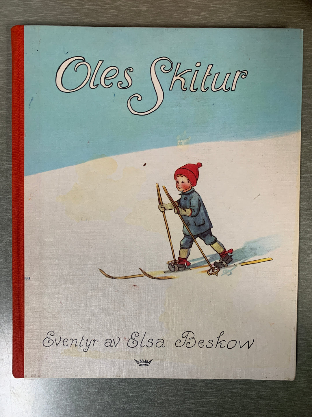 Elsa Beskow. Oles skitur. Bok.