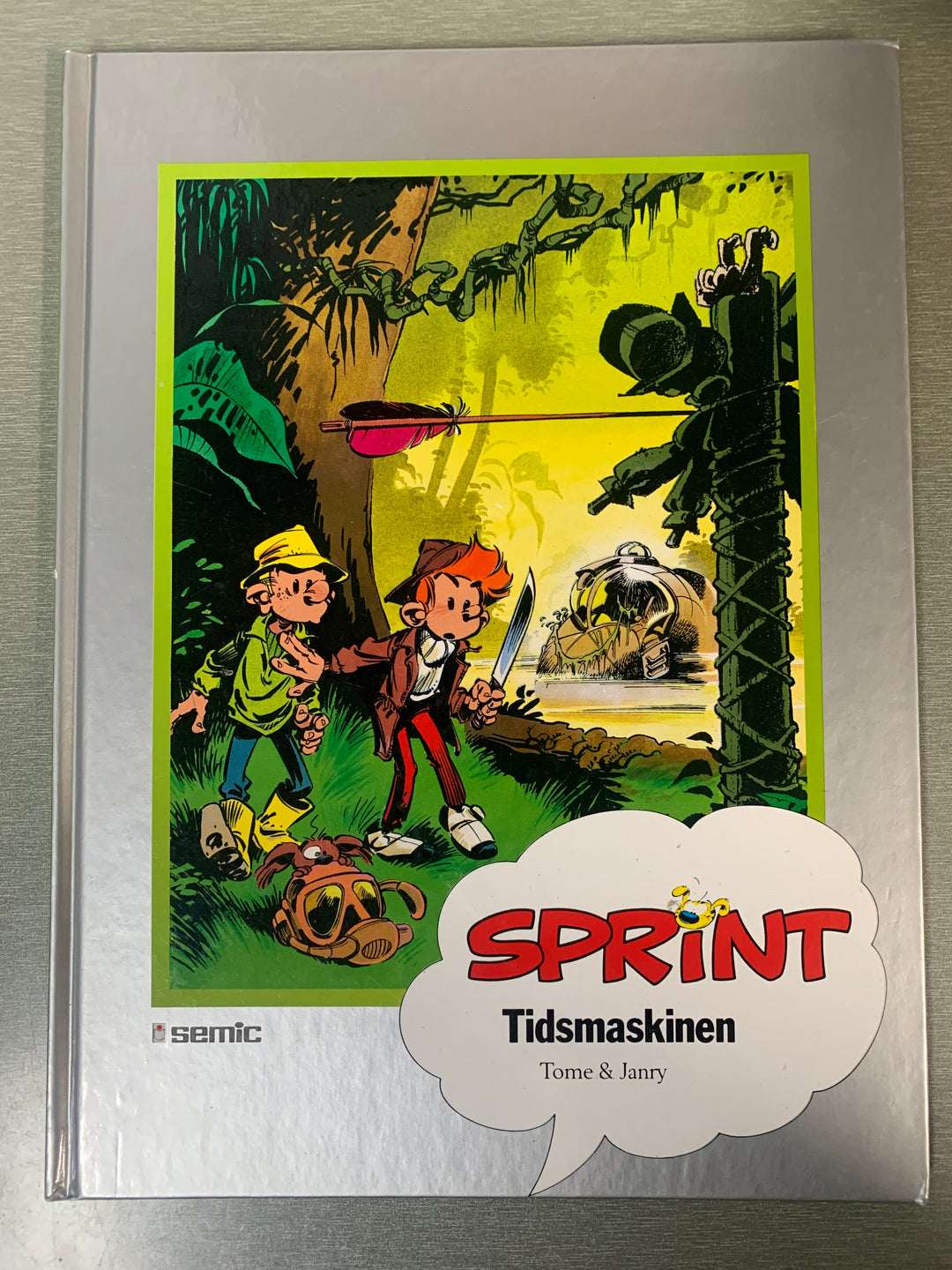 Tome & Janry. Sprint – Tidsmaskinen. Bok.