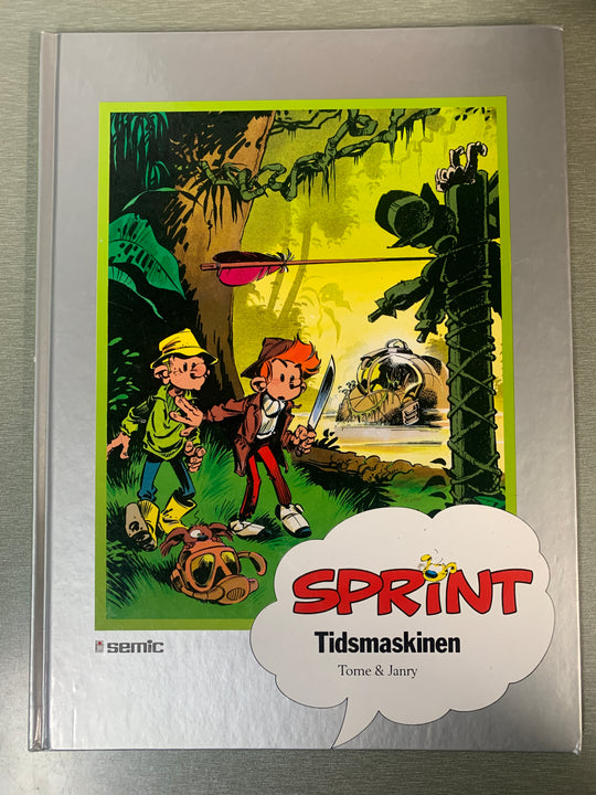 Tome & Janry. Sprint – Tidsmaskinen. Bok.