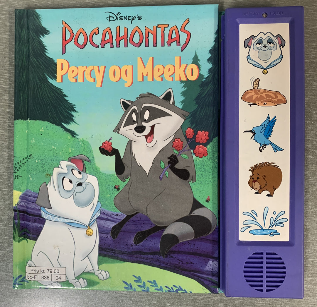 Disney. Pocahontas: Percy og Meeko. Bok.