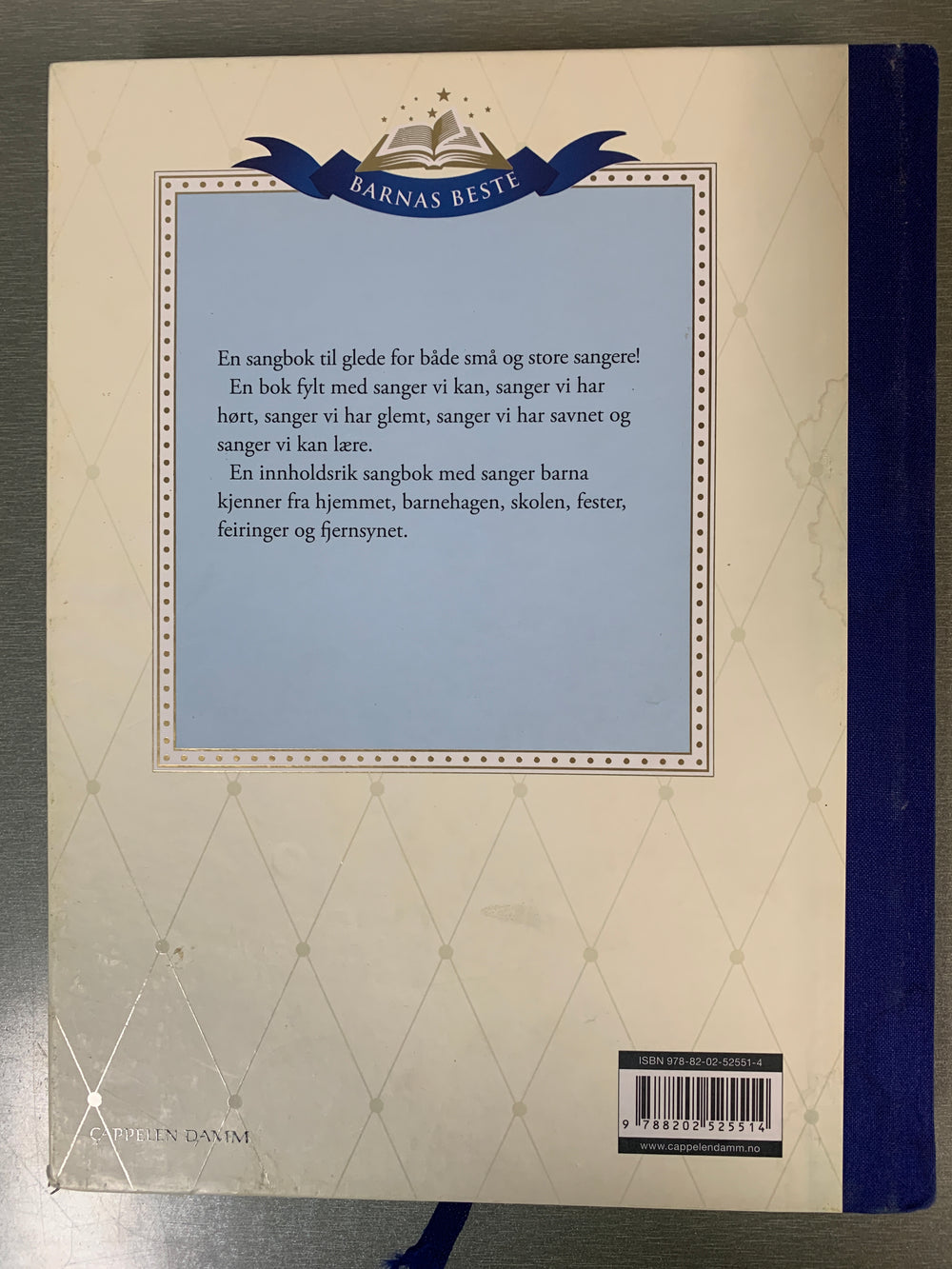 Gudny Ingebjørg Hagen (red.). Barnas beste Sangbok. Bok.
