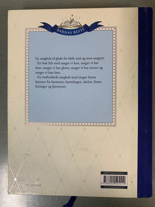 Gudny Ingebjørg Hagen (red.). Barnas beste Sangbok. Bok.