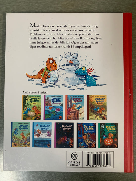 Lars Mæhle. Dinosaurgjengen: Julegaven. Bok.
