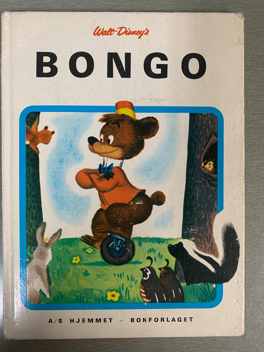 Walt Disney. Bongo. Bok.